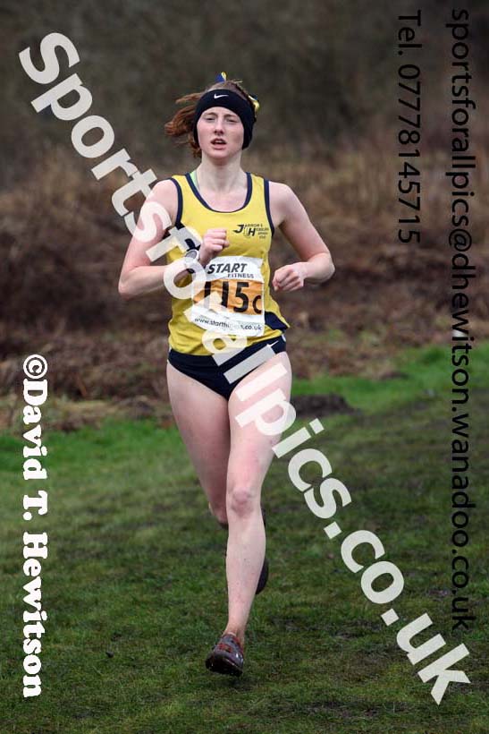 Senior and veteran womens Durham Cathedral Cross Country Relays, Maiden Castle, Durham. Photo: David T. Hewitson/Sports for All Pics